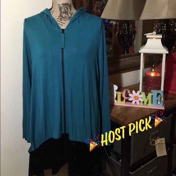 LOGO Lori Goldstein Jackets & Blazers - 🎉Host Pick🎉LOGO Lori Goldstein Teal Jacket